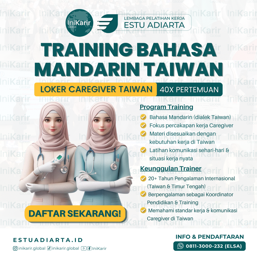 Training Bahasa Mandarin Taiwan